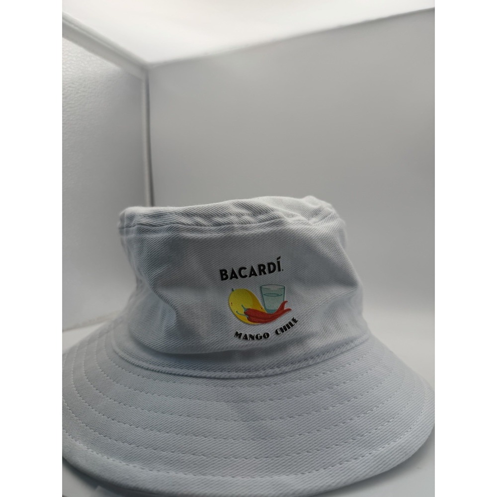 Unisex Adult White 2023‎ Bacardi Mango Chile Bucket Hat OSFM